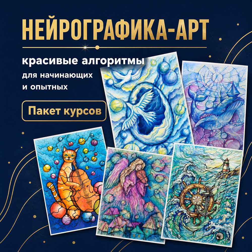 <span style="font-weight: bold;">ДО 24 АВГУСТА! ПАКЕТ "КРАСИВЫЕ АЛГОРИТМЫ"</span>